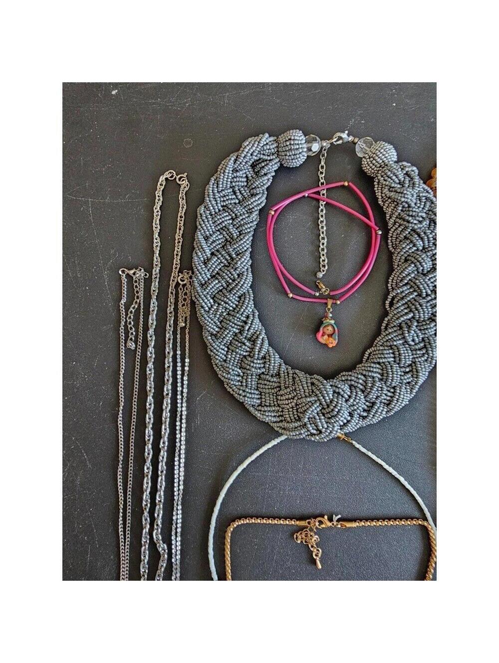 10 Necklaces / Fashion / Costume (L40) - Picture 5 of 6